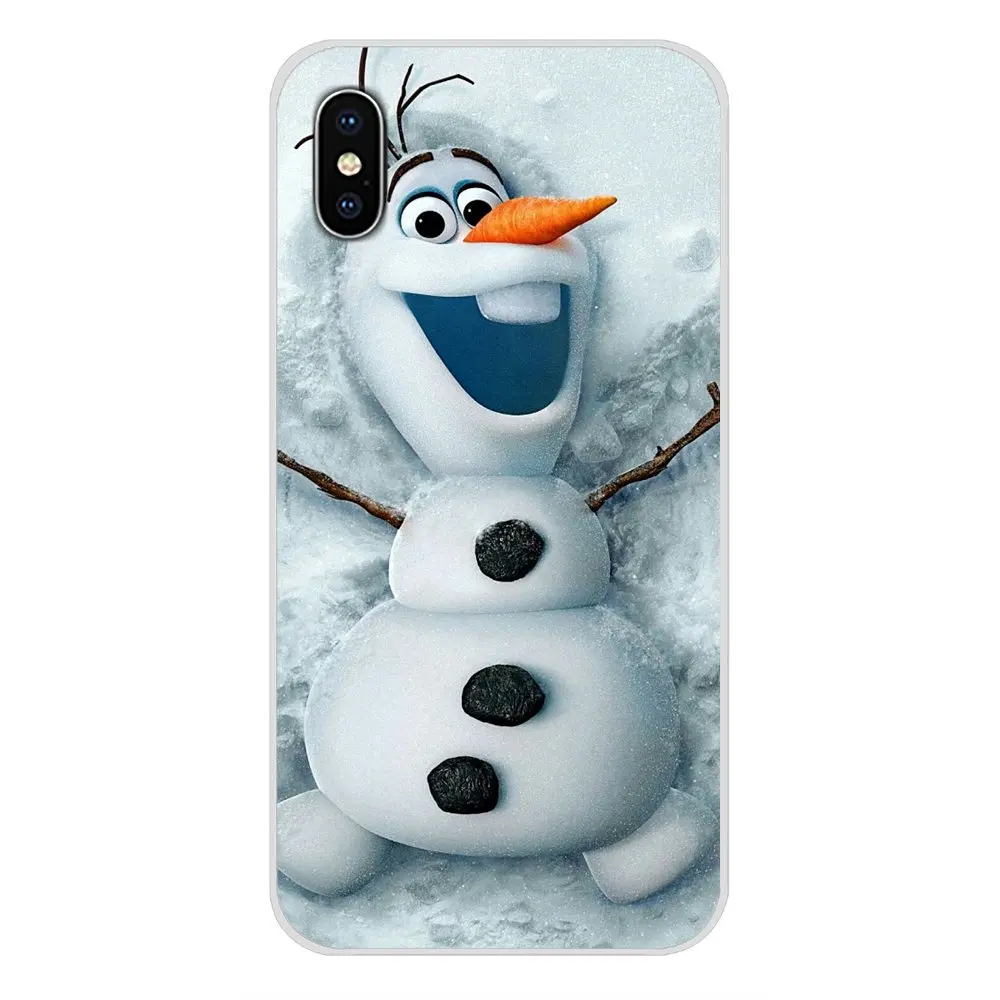 images 6 For Huawei G7 G8 P7 P8 P9 P10 P20 P30 Lite Mini Pro P Smart Plus Accessories Phone Cases Covers Olaf the Snowman - Цвет: images 6
