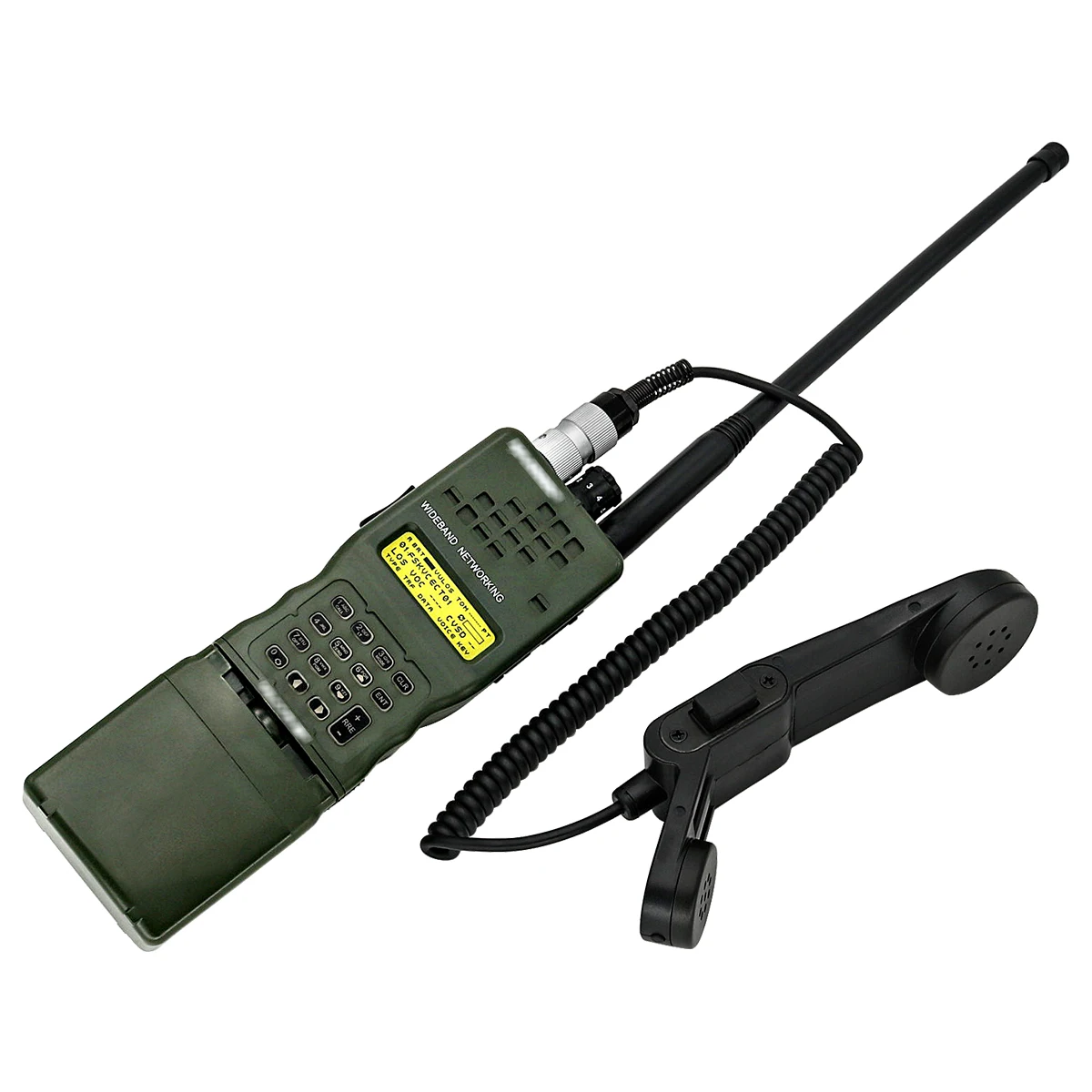 H250 портативный динамик микрофон 6 pin ptt для PRC152 PRC148 Walkie-talkie адаптер