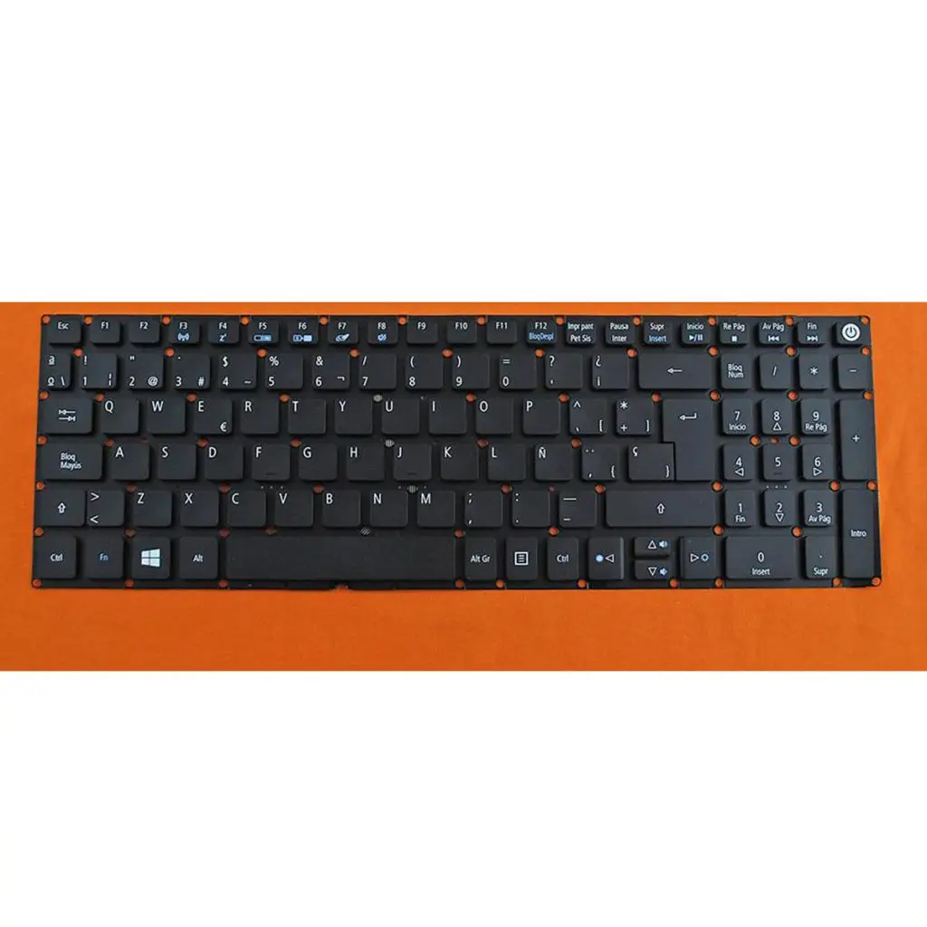 Spanish Layout Replacement Laptop Keyboard No Frame For Acer Aspire E5-722 V3-574G E5-573T E5-573 E5-573G E5-573T E5-532G