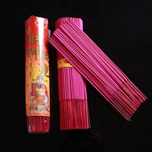 Предметы буддизма оптом бамбуковые аромапалочки тюки натуральный Будда благовония сандалового дерева красновато-желтый обряд поставки Joss-stick