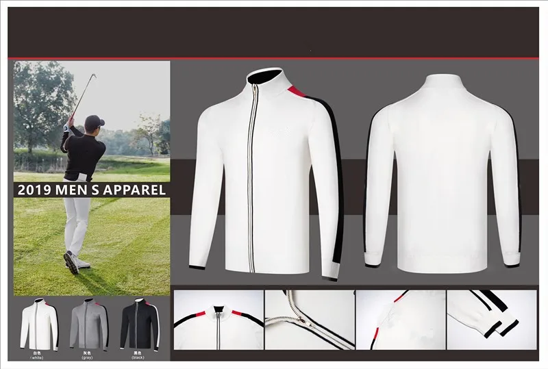 

K 2019 men's Golf clothing Golf jacket Golf sweater men's sweater jacket warm golf sweaterFree Shipping