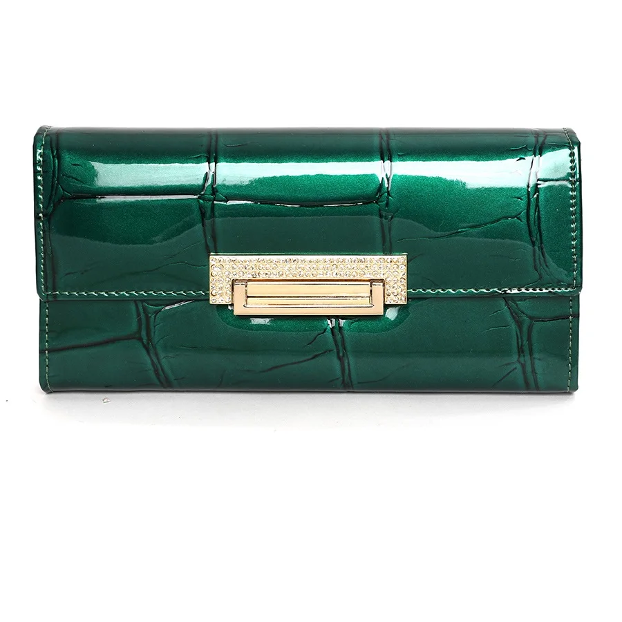 green women wallets