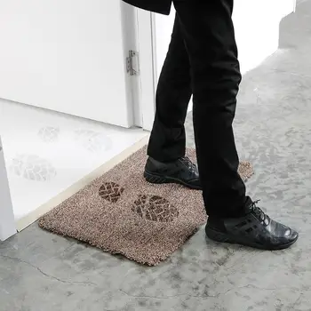 

Home Decor Clean Mat Elaborate Manufacture Prolonged Durable Pure Color Door Floor Rug Non-slip Fleece Absorbent Doormat