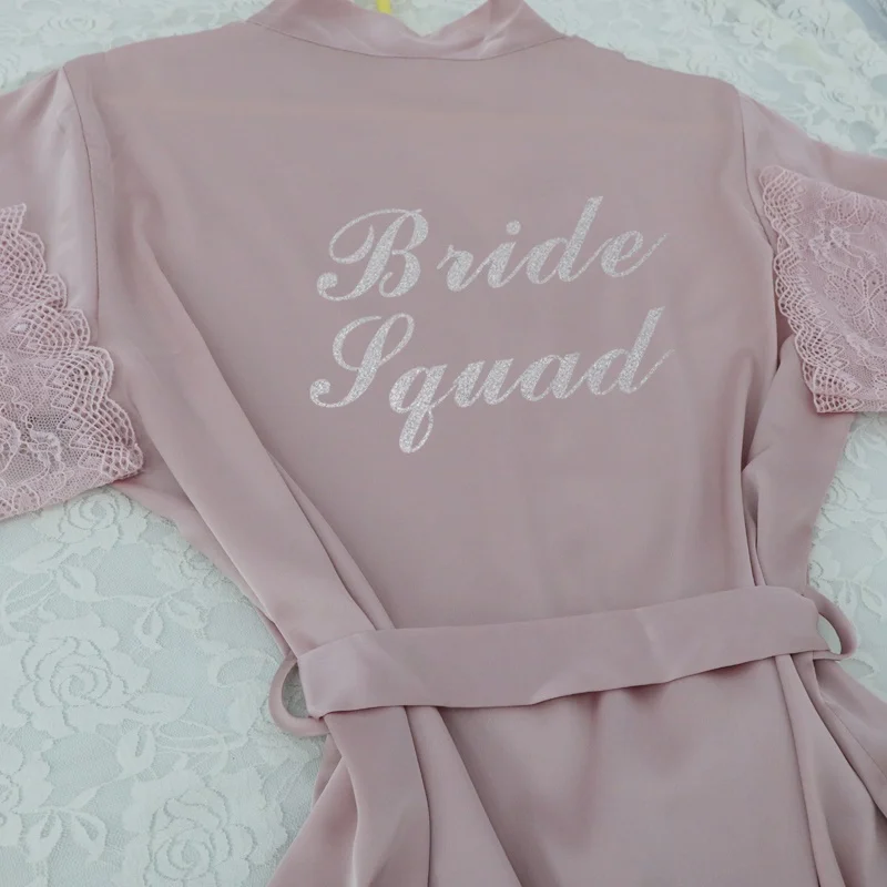 藕粉色 Bride Squad