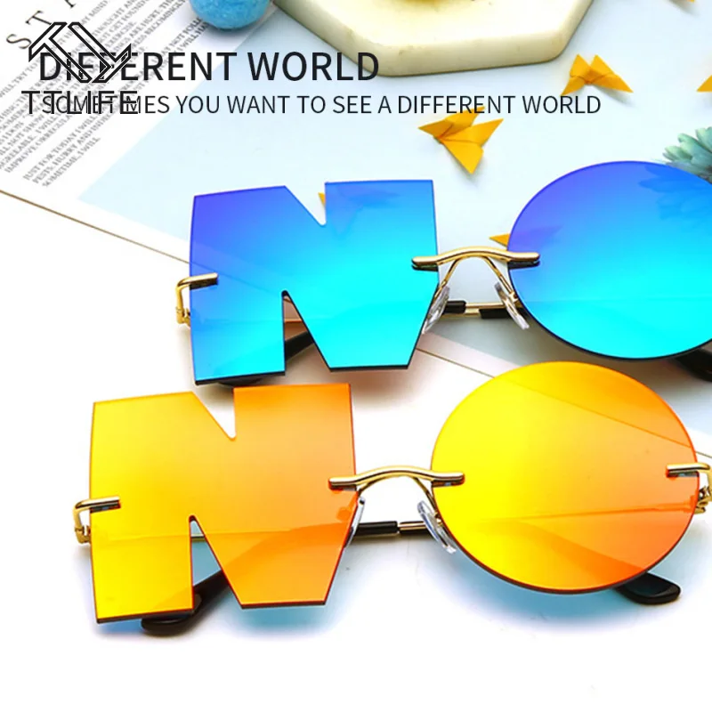 

TTLIFE Vintage Sunglasses Women Irregular Lens Gradient Shade Frame Sun Glasses Steampunk Men Eyeglasses Oculos Clear Glasses