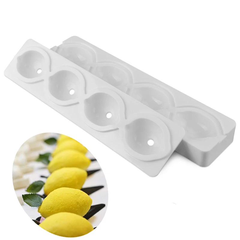 

Lemon Fruit Silicone Mold 3D Brownies Forms Cake Mousse Molds Pan Baking Dessert Cake Decorating Tools