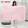 90*180CM Coral Velvet towel super absorbent and quick-drying super large bath towel super soft hotel bath towel Beach Towels 1