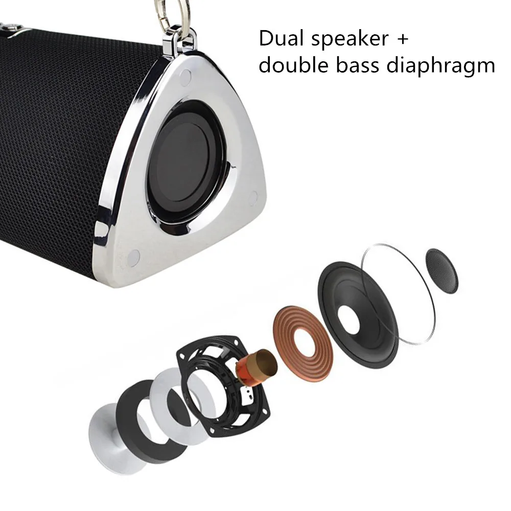 HYASIA TWS Bluetooth динамик Портативная колонка музыкальный плеер звуковая система