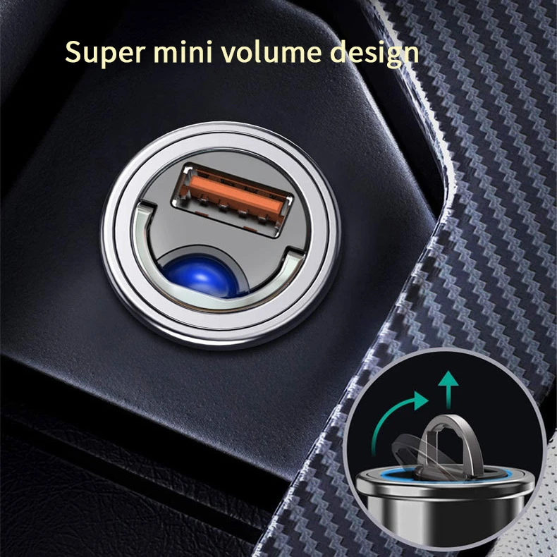 usb c to usb c car charger Kebidu 30W PD Car Charger Dual USB Type C Mobile Phone Charger Metal Car Charging QC3 4.0 Quick Charge For iPhone Huawei Xiaomi usb c for car