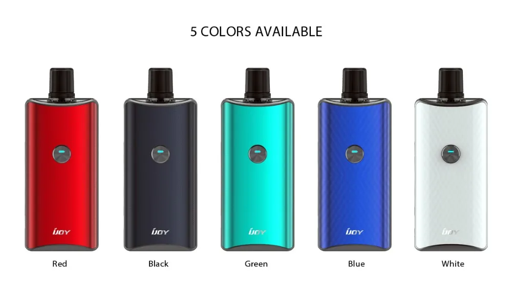 Комплект IJOY Saturn, 3 мл, стручки с аккумулятором 1100 мАч, Ом, S1, сетчатая катушка, электронная сигарета, испаритель, pod, комплект
