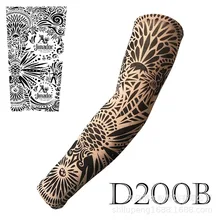 Кислородный музыкальный фестиваль нарукавник с татуировкой тату рыболовные рукава Защита от Солнца УФ Защита лед вниз Оскары рука рукав большой Fl