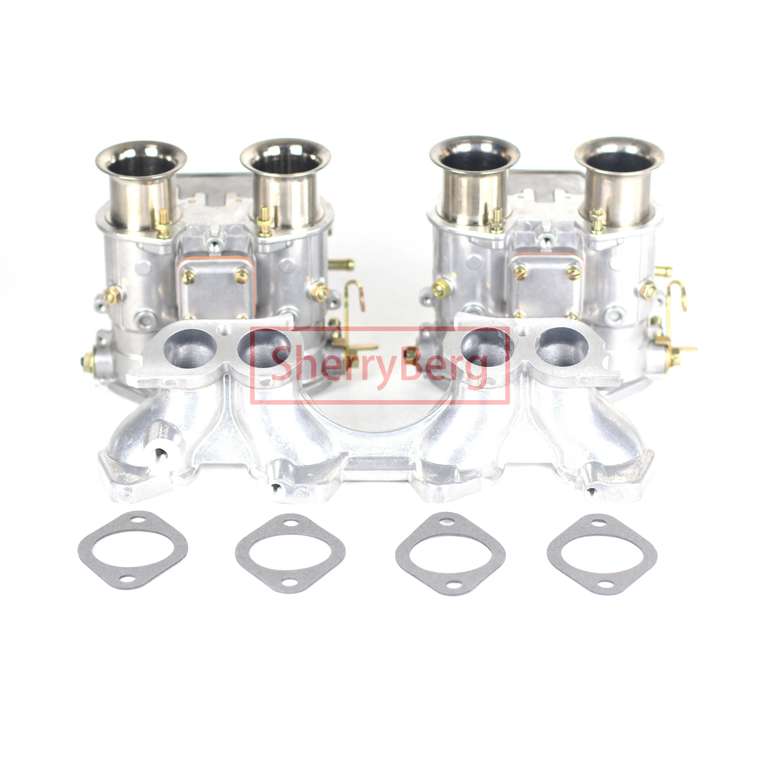 Карбюраторы и коллектор SherryBerg 45dcoe для Toyota Corolla Starlet 3K 4K 5K Twin Rep. WEBER Carb комплект