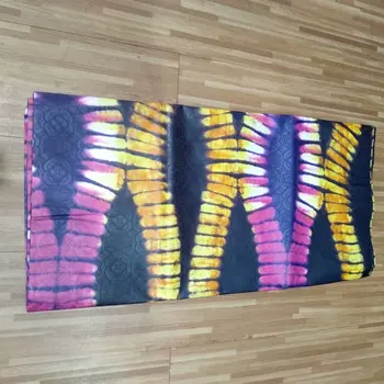 

5 yards/lot 2019 bazin riche white red gold purple embroidery beading with tulle lace high quality getzner african lace fabric