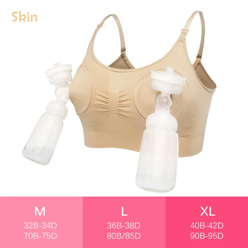 Maternity Bra For Breast Pump Special Nursing Bra Hands Pregnancy Clothes Breastfeeding Pumping Bra Can Wear All Day