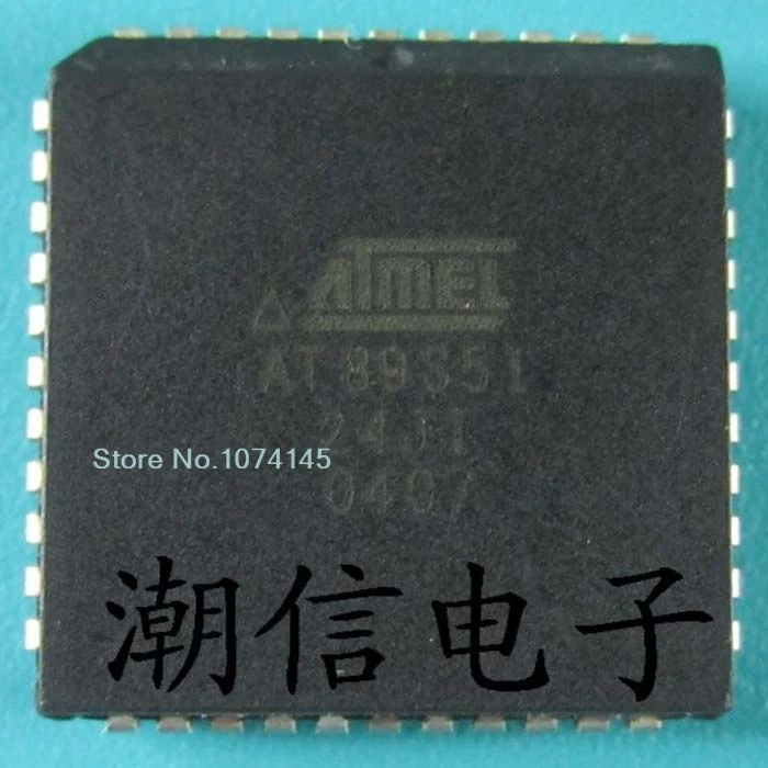 10 шт./лот AT89S51-24JI PLCC-44