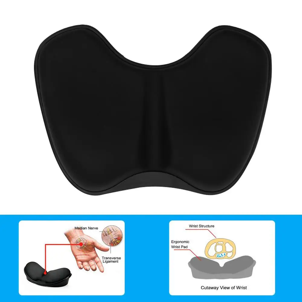 

Ergonomic mouse pad AntiSlip Memory Foam Gaming mousepad Wrist Rest For Office Computer Laptop Notebook Keyboard   