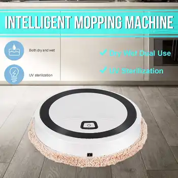 

Intelligent Sweeping Robot Floor Washing Wiping Mopping Machine Wet/Dry Cleaner Rotating Walking Smart Sweeper Home Cleaning