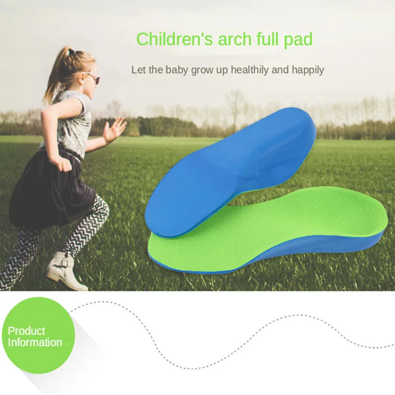 

Children's Growth Type Inner Horoscope Orthopedic Insoles XO Type Leg Children's Flat Foot Support Orthopedic Shoes Pad