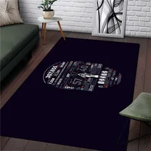 Ковер с черепом для дома, пикника, простой ковер для кухни, комнаты, Квадратный Ковер, рождественский подарок, tapetes, для взрослых, для гостиной, модный ковер, Прямая поставка