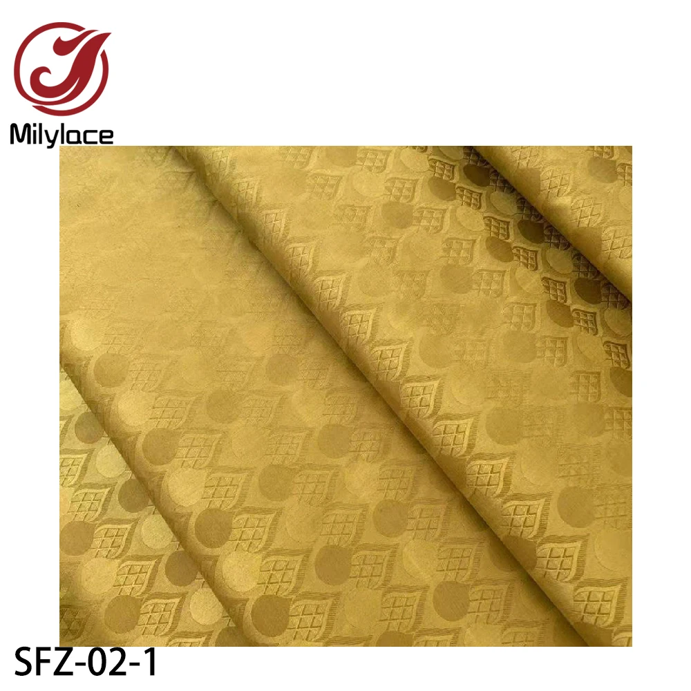 Морская парча ткань хлопок Базен Riche Африканский Базен Riche ткань высокого качества 10 ярдов/лот SFZ-02