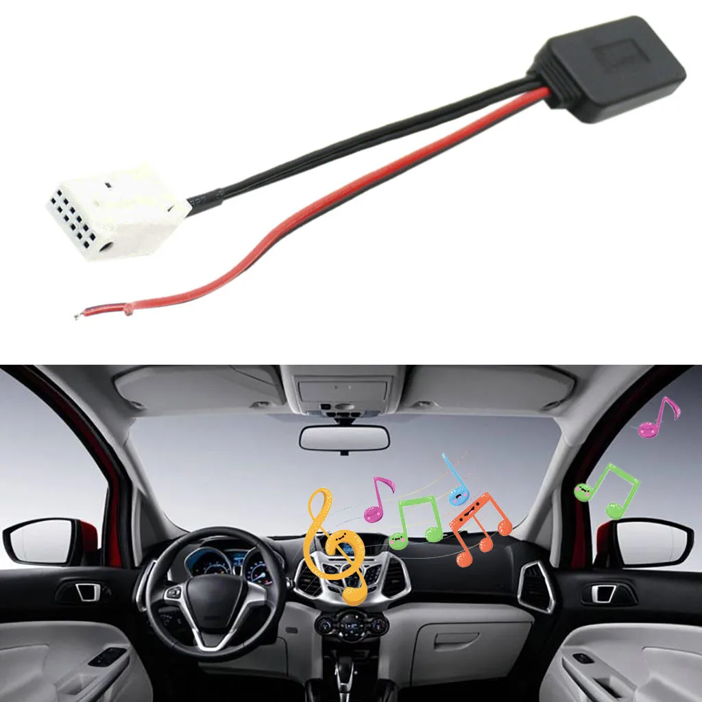 Brand New Bluetooth 4.0 Aux Adapter Cable For Mcd Rns Radios Audio Cables 315 Bluetooth5.0 Rcd 510 300+ 310 210 D2