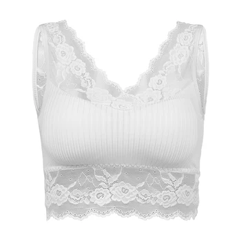 

1/3pcs Bras For Women Lace Underwear Sexy Lingerie Solid Bra Seamless Push Up Tops Bralette Brassiere Wireless Sports Vest