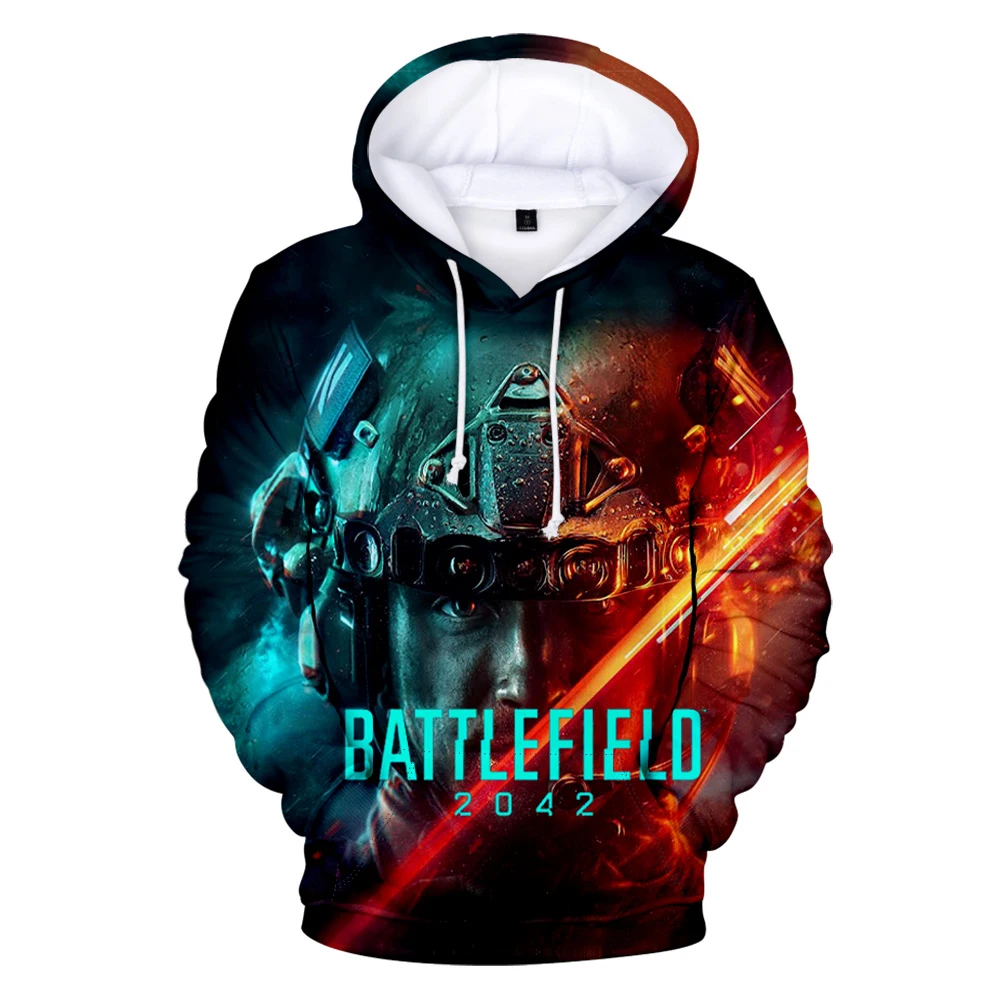 

Battlefield 2042 3D Printed Fashion Fall Winer Suit Hoodies Sportswear Hooded HIP HOP Women/Men the hooded