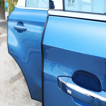 

5M Car Door Moldings Rubber Strip U Shape 10*7MMAuto for Edge Rubber Seal Strip Guard Mold Protector Cover Trim Tool