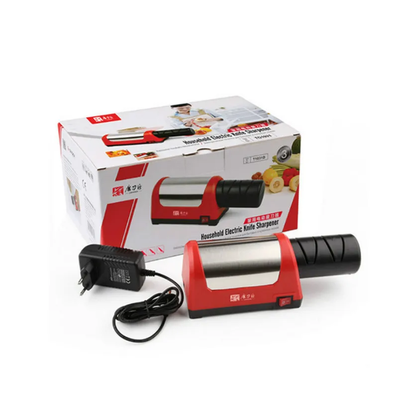  TAIDEA Sharpening Stone Two Stages Diamond Kitchen Knife 2 Slot Electric Diamond Steel Ceramic Home - 32579401343