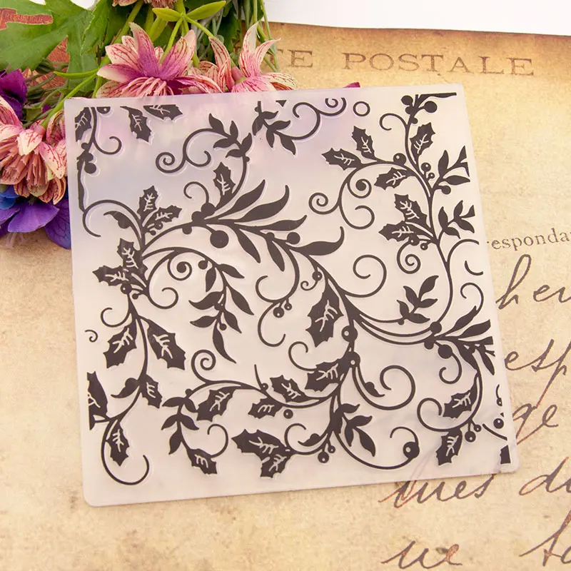 NEW Arrivel Tree Branch Lace DIY Cutting Dies Scrapbooking Plastic Embossing Folder for Photo Album Paper Craft | Дом и сад
