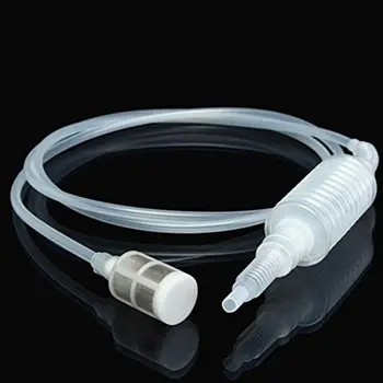 

Professional Filtered Pomace Small Manual Water Changer Suction Pumping Pipe With Filter Head Aquarium Accessories 1PC