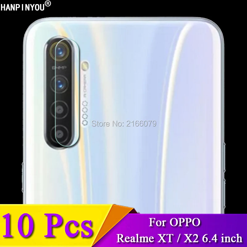 10 шт./партия для OPPO Realme XT/X2 6 4 &quotпрозрачная задняя камера защитная крышка