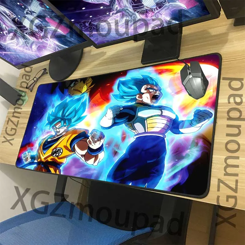 XGZ большой коврик для мыши Черный замок край аниме Dragon Ball компьютерная клавиатура пользовательский стол коврик резиновый нескользящий моющийся Xxl