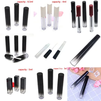 

1Pcs 3/4/5ml Empty Lip Gloss Tubes Empty Cosmetic Containers Lipstick Jars Balm Tube Caps Container Maquiagem Travel Makeup