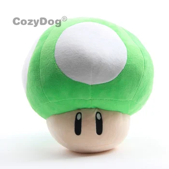 

25cm Mario Mushrooms Plush Toys Doll Peluche Big Size Women Kids Pillow Soft Sleeping toys Christmas Birthday Party Gift