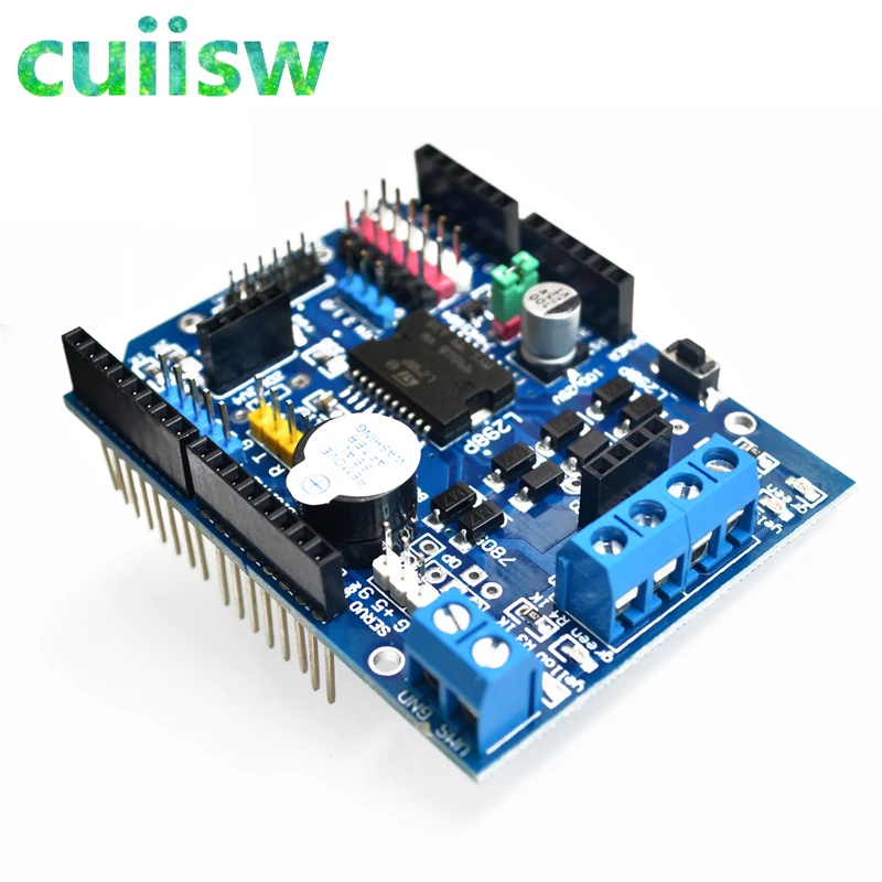 L298P контроллер скорости ШИМ двойной высокомощный драйвер H-bridge Bluetooth интерфейс
