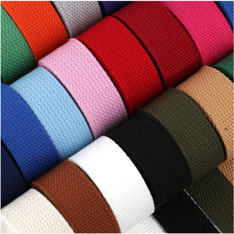 Lshangnn 25mm( 1") 25mm Diy Candy Color Knitted Ribbons Belt Canvas Bag Webbing, Bag Luggage Ribbons, Price