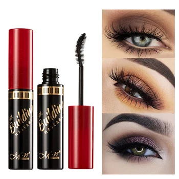 

2020 New Mascara Curving Waterproof Extension 3D Eyelash Cosmetics Eye Lashes Natural Lengthening Silicone Brush Black 2 PCS