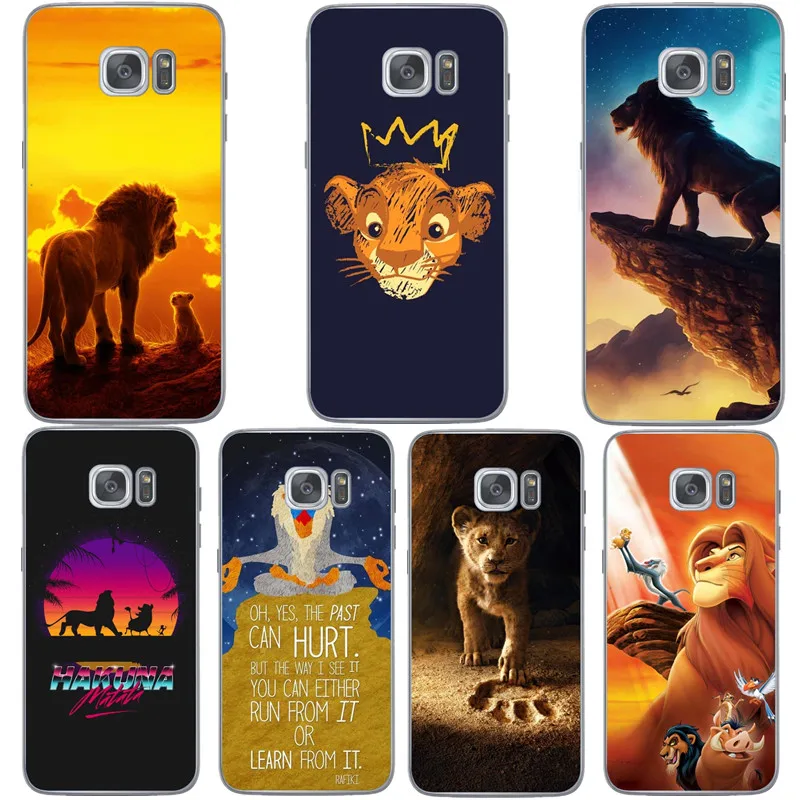 

Lion King 2019 nala simba timon Soft silicone TPU Phone Case Cover For Samsung S10 S10 Lite S10Plus S6 S7 Edge S8 S9 Plus Note 9
