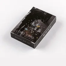 28 листов/набор странствующие звезды Lomo карты звездное небо мини открытка рождественские подарки