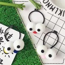 Японский Корейский мультфильм Улица Сезам повязка для волос хипстер мягкий восхитительный с большим глазом пудра для носа лента для волос сердце для девушек доступ для волос