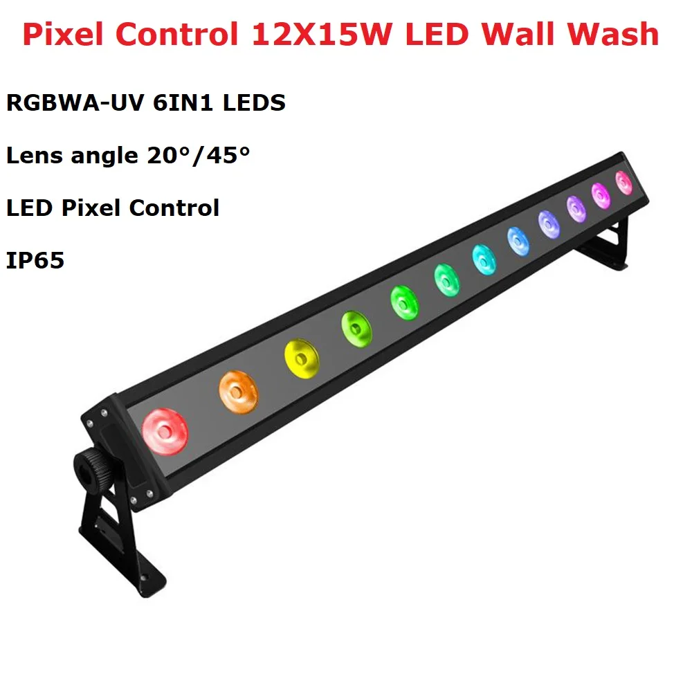Уличный барный светильник 12X15W светодиодный настенный 6/11/41/77 каналов DMX512