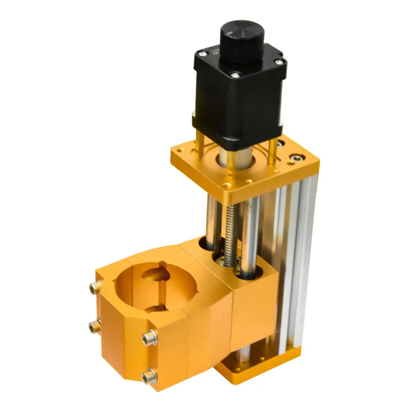 

CNC 3018 Plus Z Axis Module Aluminum 52mm Z Axis Sliding Table Support 300W/500W Spindle Apply For Nema17/42H Stepper Motor