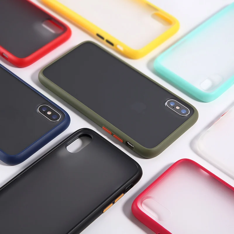 Shockproof Transparent Hybrid Silicone Phone Case For iPhone 11 Pro X XS Max 8 7 6 6S Plus XR 2020 Brand Clear Back Cover |