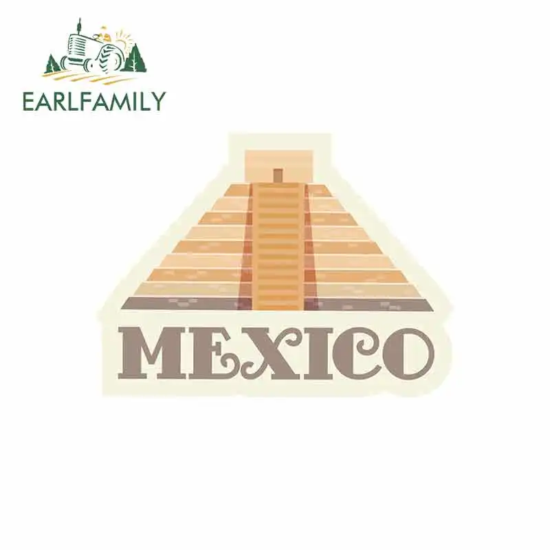 EARLFAMILY 13 см x 9 6 для Мексики Chichen Itza забавные автомобильные наклейки виниловые