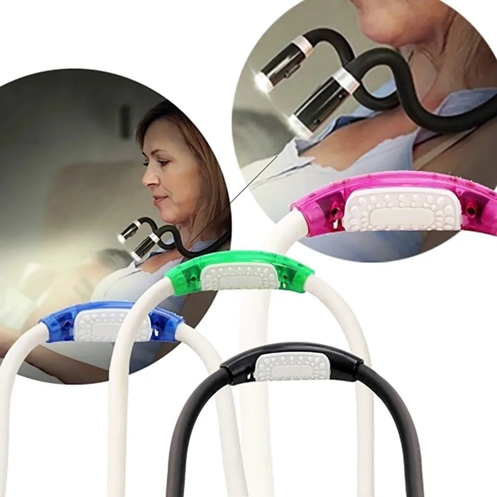  Flexible Adjustable LED Light Neck Book Night Lamp for Study Reading - 4000250879484