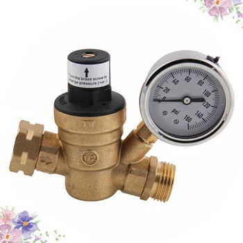 

1PC Water Pressure Regulating Valve Adjustable Pressure Reducer Modified Auto Valve for Car