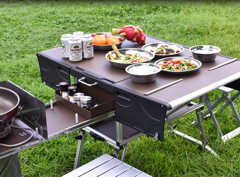 4-7 Person Bulin C650 Outdoor Mobile Kitchen Foldable Gas Stove