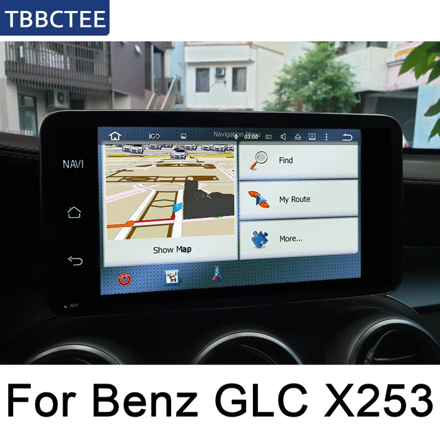 Mercedes-Benz GLC (2015-2019, X253/C253) 10.25″ / 12.3″ OEM-Fit HD IPS  Touch-Screen Android Navigation & Infotainment System, GPS, BT, Wifi, 4G LTE