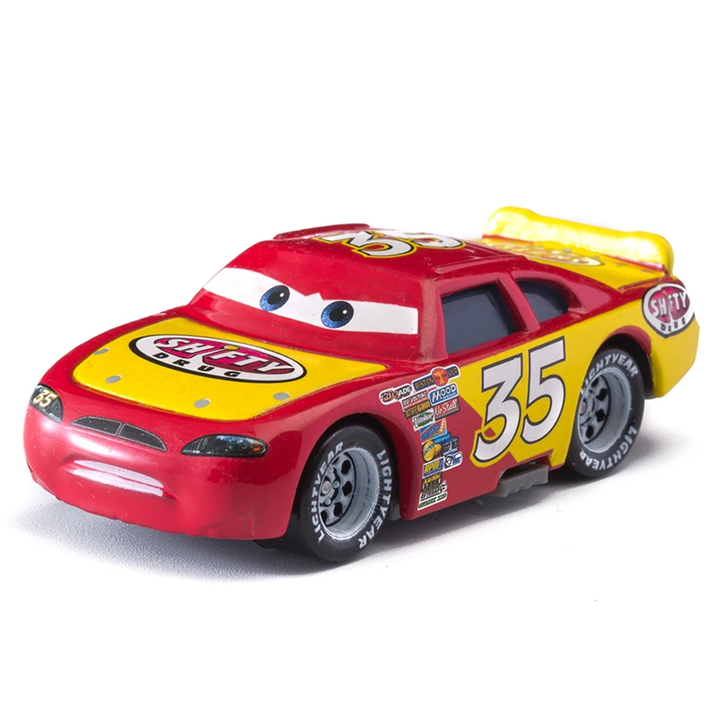 Cars Disney Pixar Cars  3 No.35 Racing Car Lightning McQueen Jackson Storm Cruz Mater  Diecast Metal Alloy Model Car Toy Gifts cars disney pixar cars 3 role the king lightning mcqueen cruz jackson storm mater diecast metal alloy model car toy kids gift